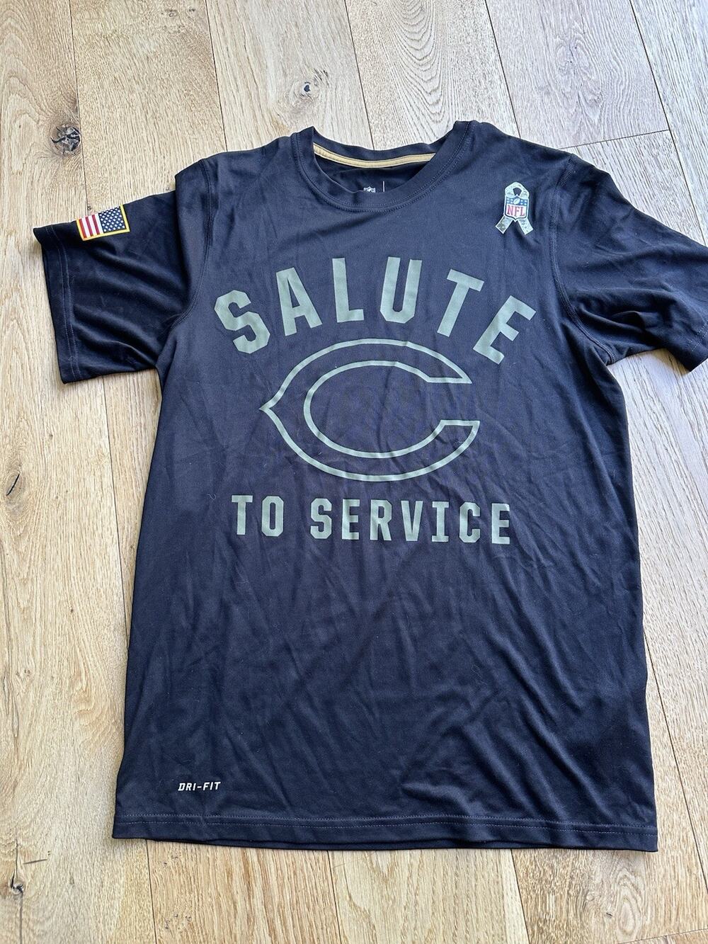 Nike Drifit Salute to Service T Shirt Mens Small EUC